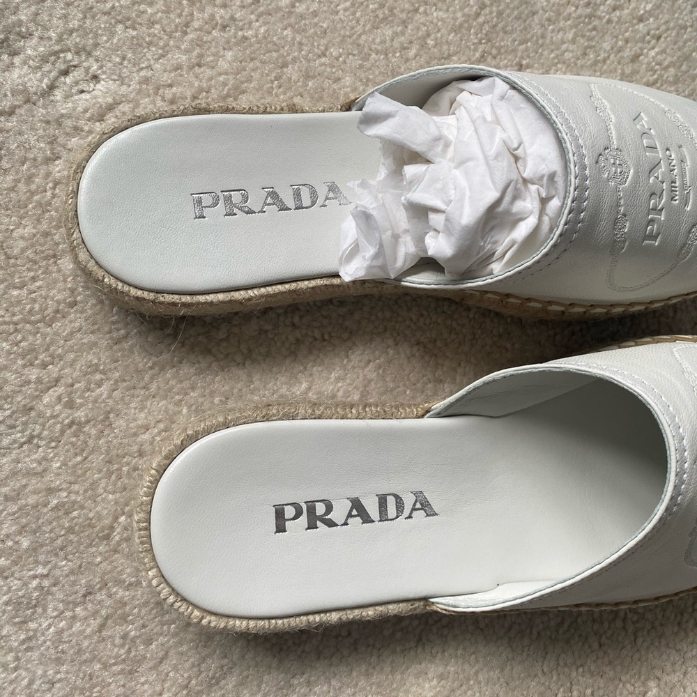 SOLD **BRAND NEW PRADA ESPADRILLES** - Picture 5 of 9